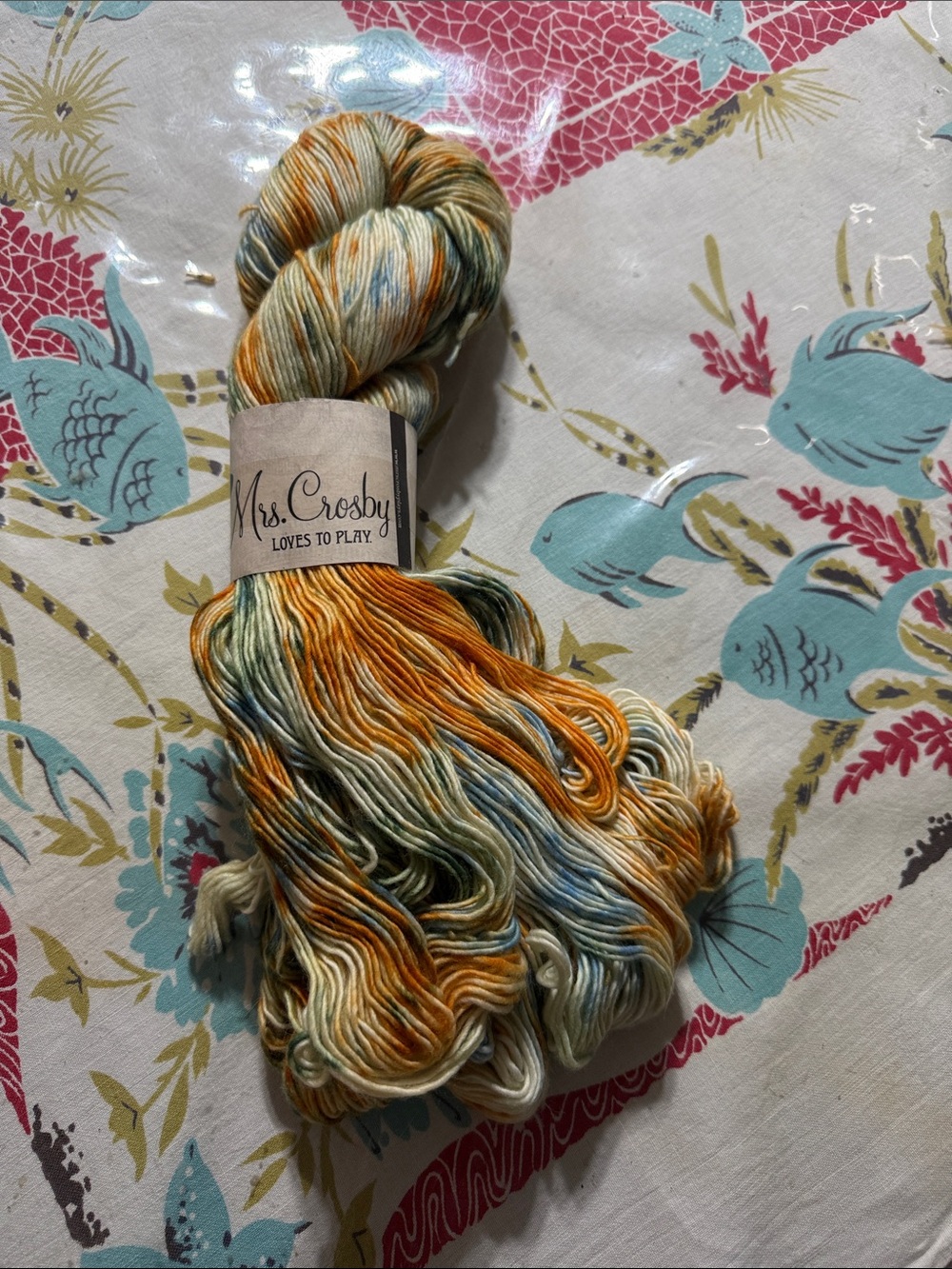 Mrs. Crosby Loves to Play Merino Wool Yarn